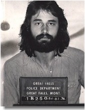 Gary Randall's booking photo from his 1976 arrest